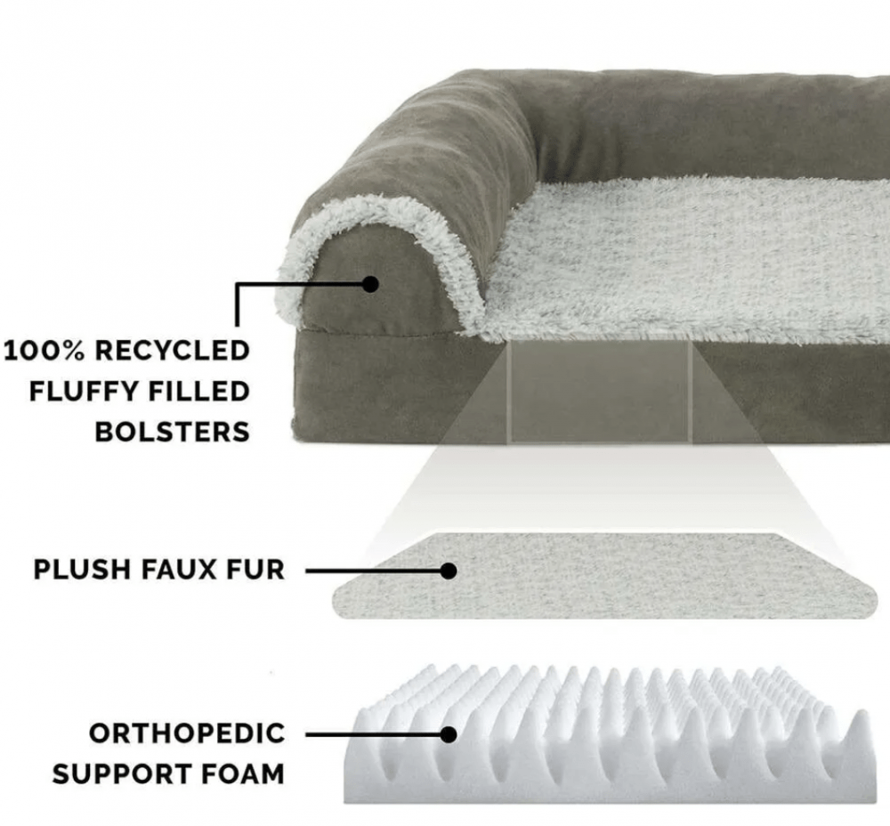 Furhaven Washabel Orthopedic Dog Bed for Large Dogs - Image 4